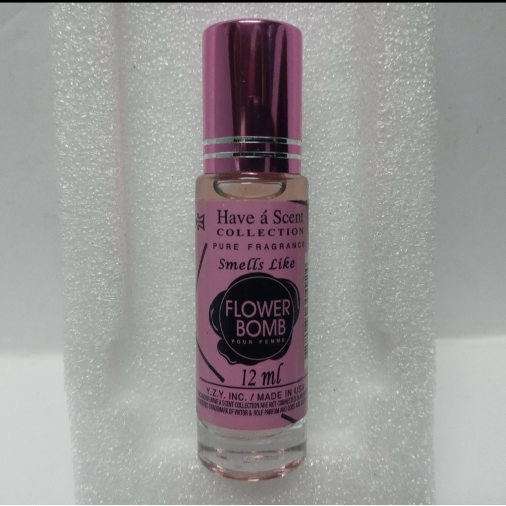 Have a Scents Flower Bomb roll on oil